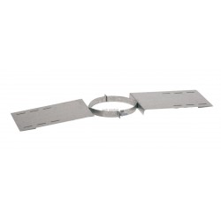 Support au toit galva gamme OPSINOX diamètre 200 / 250 réf. 047200