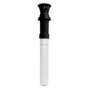 Terminal vertical Rolux Gaz aluminium et PVC diamètre 80 / 125 longueur 1150 mm Gaz Noir réf. 184118