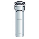 Conduit Chemilux Condensation B22 - B23 PPTL diamètre 110 longueur 500 mm Fioul / Gaz réf. 330013