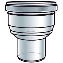 Adaptateur de condensation diamètre 100 M-110F PPTL + joint péroxydé réf. 330102