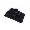 Solin pour terminal, avec bavette standard 500 x 500, 25° à 45° Ubiflex diamètre 80 / 125 Noir réf. 189901