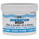 Pâte à braser et étamer étain cuivre SHERATON CUIVRE pot 150g réf 114820