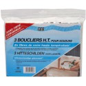 Bouclier thermique haute température fibres de verre pour soudure pack de 3 20x27cm réf. 861006