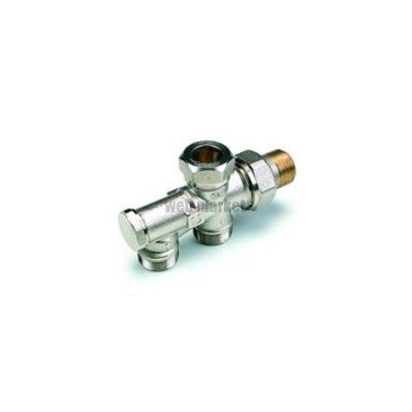 Distributeur 538 à sortie verticale D 15 x 21 - 22 avec isolement réf. 438522