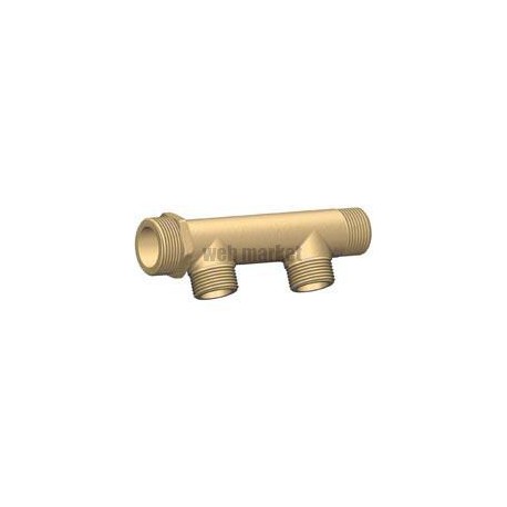 Distributeur Type A mâle 20x27 mâle15x21 2 Départs REF 001401