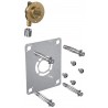 Plaque de fixation pour raccord à sertir monotrou pour tube PER ROBIFIX diamètre : 12 réf. 008831