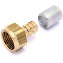 Raccord PER à sertir ALTECH fixe femelle D 25-20 x 27 (sachet de 2 pièces)