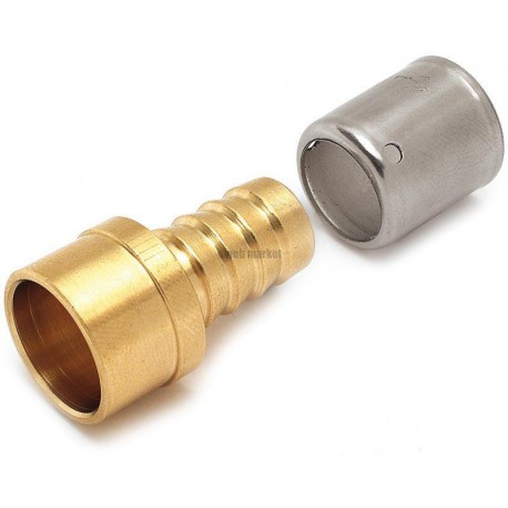 Union PER à sertir ALTECH D 12 CU 14 (sachet de 2 pièces)