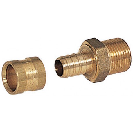 Raccord PER à glissement ALTECH fixe mâle D 20 x 27-16 (sachet d  1 pièce)