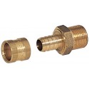 Raccord PER à glissement ALTECH fixe mâle D 20 x 27-16 (sachet d  1 pièce)