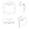 Porte-papier avec couvercle DAY BY DAY