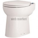 Broyeur SANICOMPACT ECO+ cuvette porcelaine avec abattant blanc SANICOMP43 réf. C43STD