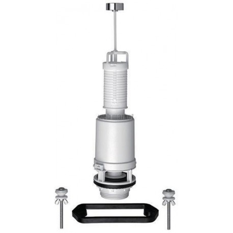 Mécanisme spécifique ASP43 bouton chromé pour réservoir aspirambo PORCHER réf. 32425310