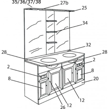 Porte TOLEDE 572 x 396 n°12