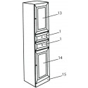 Porte TOLEDE 806 x 347 n°14