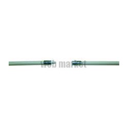 Canne de ramonage avec raccords 12 x 175 polypropylène Ø20 Lg 1 m Réf. 1404