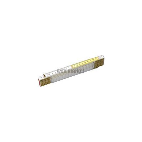 Mesure pliante bois 2m réf. 0-35-458