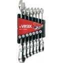 Jeu de 7 clés à cliquet tête flexible à 180°, D8-9-10-11-12-13-17mm réf. 310325