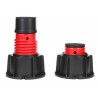 Pieds réglables de 87 à 130 mm pour receveur STABILIBAC (X4) Réf. 150620