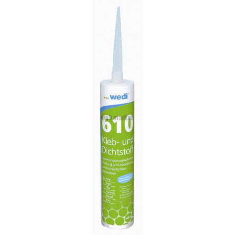 Colle polymère wedi 610 - cartouche de 310 ml