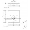 Panneau d habillage pour bâti support de WC polystyrène extrudé wedi I-Board - 20x1200x1245 mm
