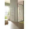 Sèche-serviettes  électrique Fassane Spa  symétrique droite 500 W hauteur 862 largeur 500 mm blanc réf. TFAS-050-050TF