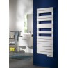 Sèche-serviettes  électrique Fassane Spa  symétrique droite 500 W hauteur 862 largeur 500 mm blanc réf. TFAS-050-050TF