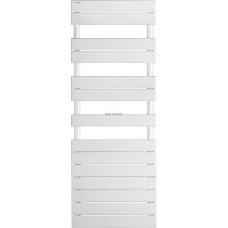 Sèche-serviettes  électrique Fassane Spa  symétrique droite 1000 W hauteur 1676 mm largeur 500 mm blanc réf. TFAS-100-050TF