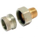 Raccord diélectrique mâle-femelle D20x27 pour ballon d eau chaude réf 889606