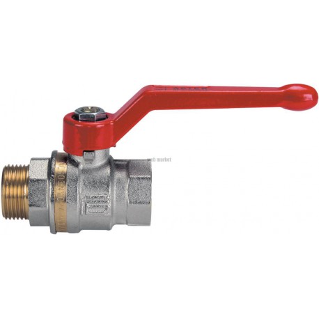 Vanne à sphère PN40 ACS mâle femelle 50x60 réf. 0805R409CD