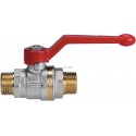 Vanne à sphère PN40 ACS mâle mâle 12x17 réf. 0806R403CD