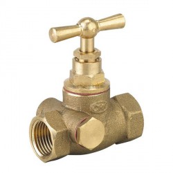 Robinet d arrêt double femelle à purge 12x17 91-8E