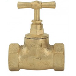 Robinet d arrêt double femelle sans purge 15x21 90-8F