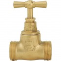 Robinet d arrêt double mâle sans purge nu 12x17 102-8E