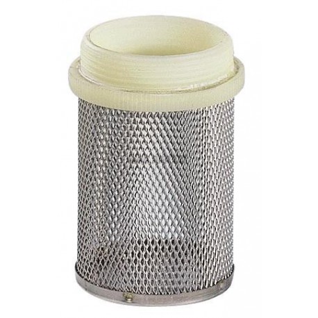 Crépine seule sans clapet 1 1/2 inox réf 392008