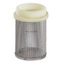 Crépine seule sans clapet 1 1/2 inox réf 392008