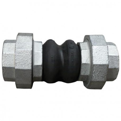 Compensateur de dilatation taraudé BSP 1 raccords-unions