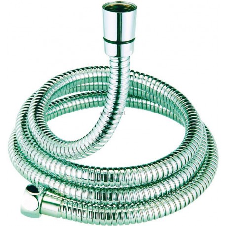 Flexible de douche PRIMEO double agrafage 1,50 mètres inox