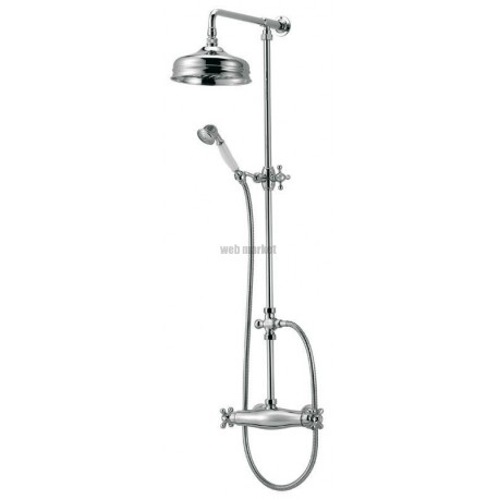 Colonne de douche ANTICA avec mitigeur thermostatique chromé