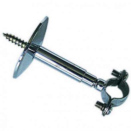 Collier de fixation pour colonne de douche réglable en profondeur