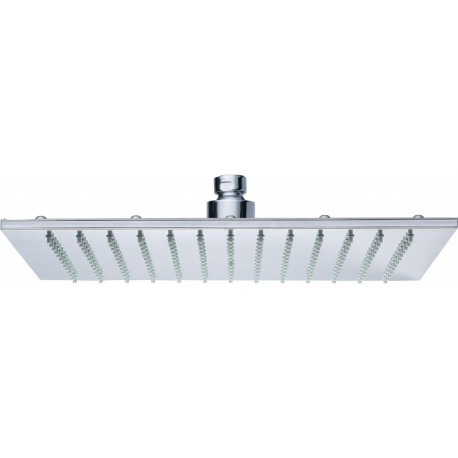 Douche de tête inox PLENITUDE carrée 30 x 30 cm, chromé