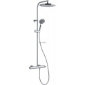 Colonne de douche PLENITUDE avec mitigeur thermostatique chromé