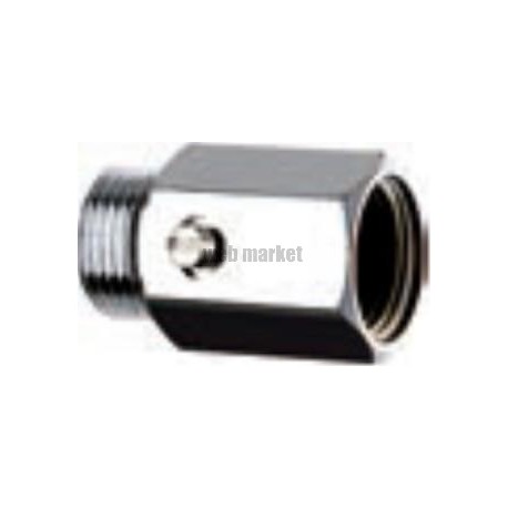 Raccord stop droit mâle 15x21 femelle 15x21 Réf : 825015