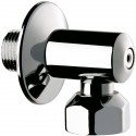 Raccord équerre STOP robinet d arrêt mâle 15x21 femelle 20x27 Réf : 836020