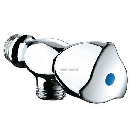 Robinet d évier sans bec mâle 15 x 21 mâle 15 x 21 chromé : réf. D275000