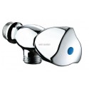 Robinet d évier sans bec mâle 15 x 21 mâle 15 x 21 chromé : réf. D275000