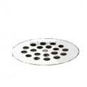 Bonde à grille inox mâle 33x42 vis centrale Réf : 580000