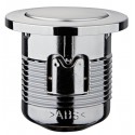 Bouton poussoir et rosace pour Servo-Set, pour perçage de couvercle de réservoir D40 mm, chromé mat/chromé Réf 37115PI0