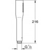 Douchette 1 jet Euphoria Cosmopolitan Stick Chromé 27367000