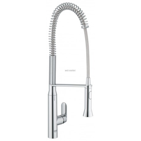 Mitigeur évier K7, modèle PRO, monocommande 15 x 21, monotrou, chromé réf. 32950000